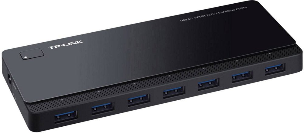 TP-LINK UH720 | USB 3.2 Gen 1 (3.1 Gen 1) Micro-B Hub | 5000 Mbit/s | Zwart - Matmuis